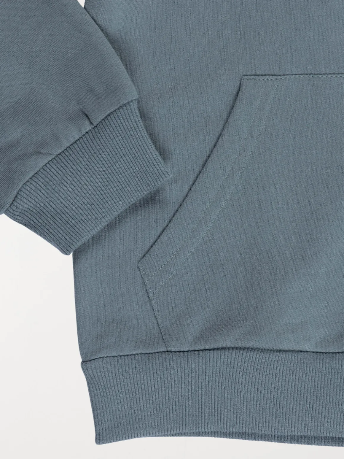 Sweat garçon uni à capuche (3-12A)