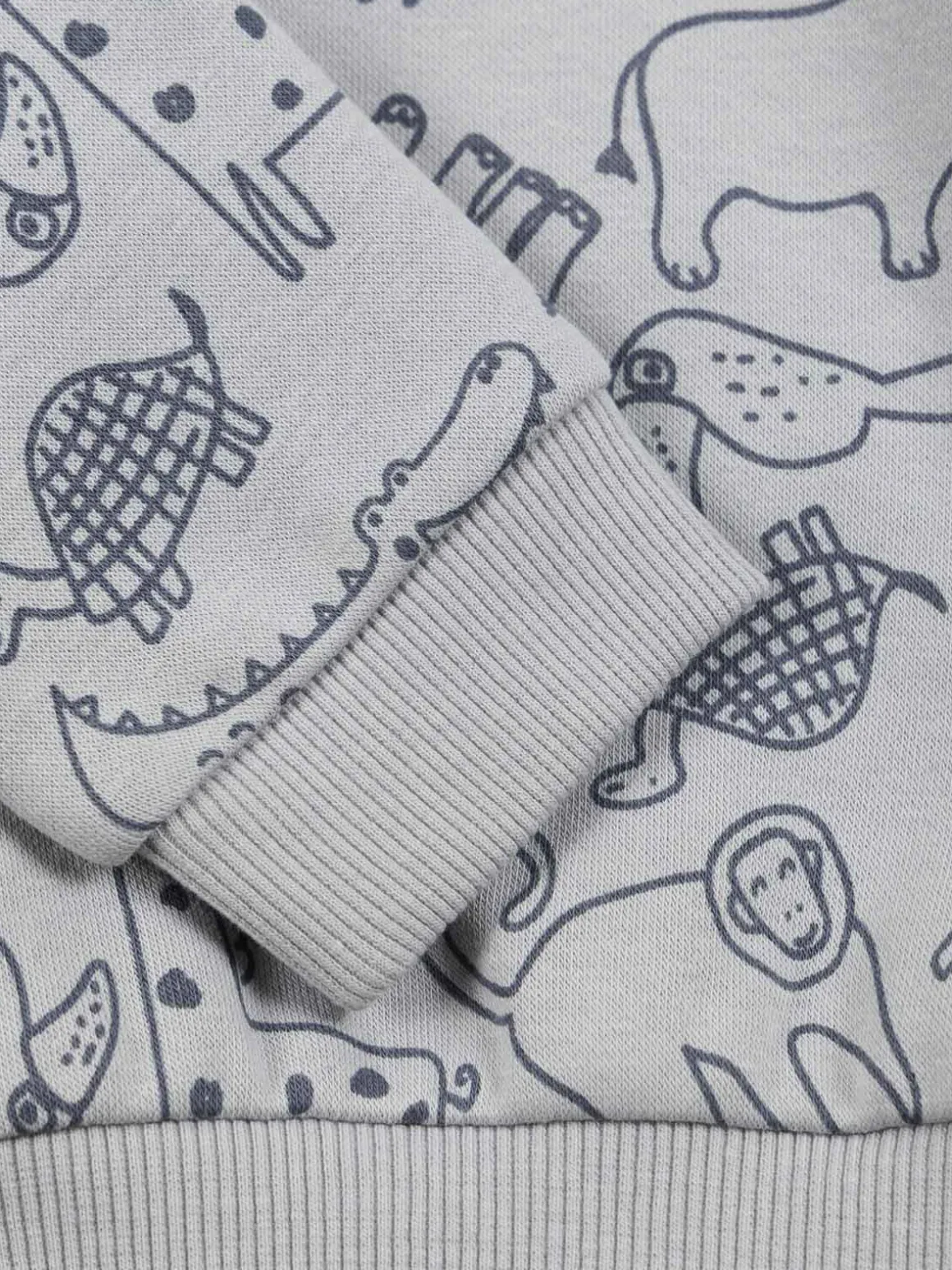 Sweat gris imprimé garçon (3-36M)