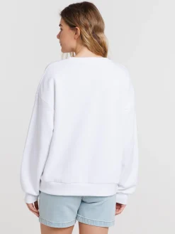 Sweat Hello Kitty blanc femme