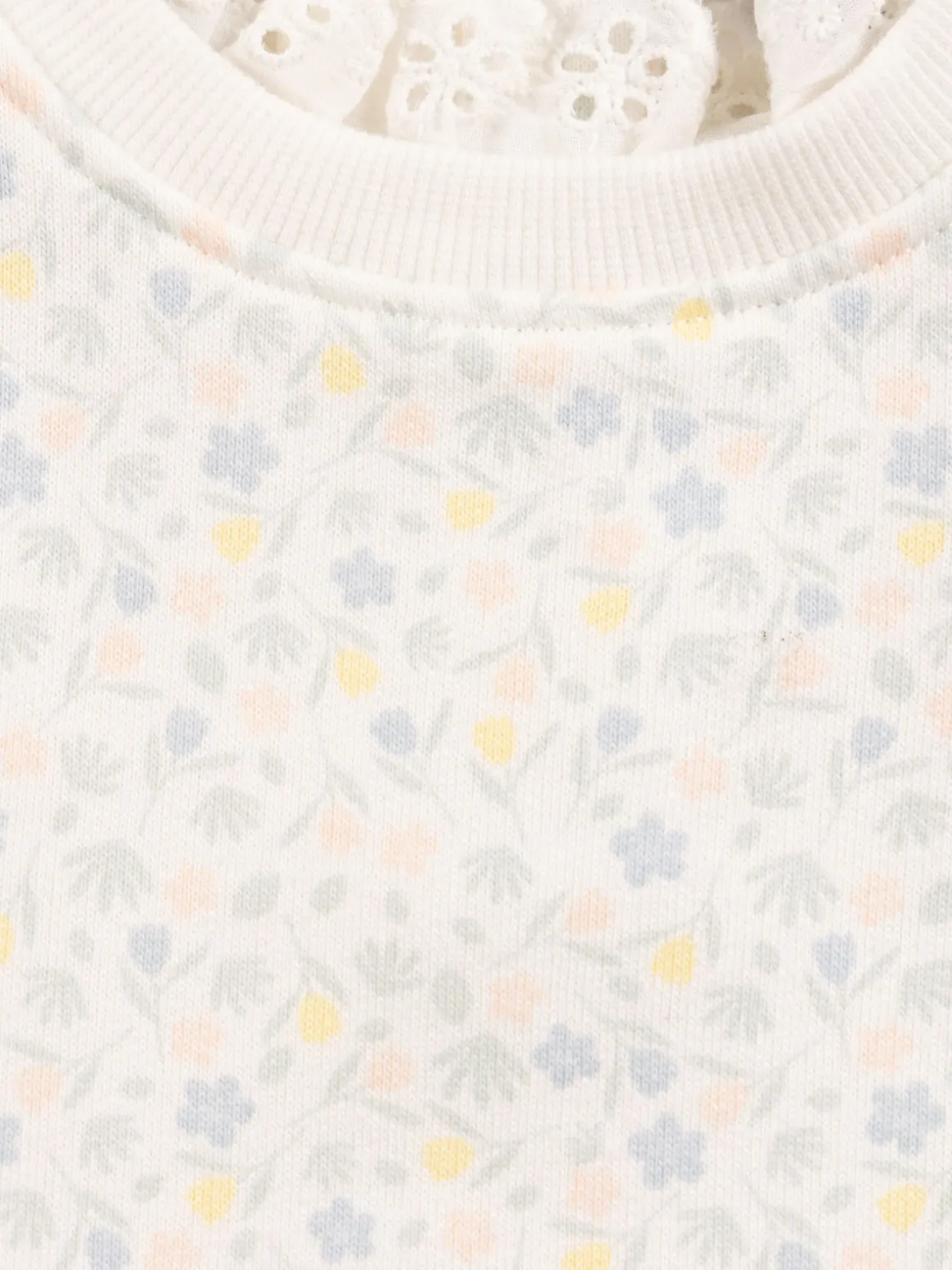 Sweat imprimé fleuri fille (3-36M)