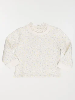 Sweat imprimé fleuri fille (3-36M)