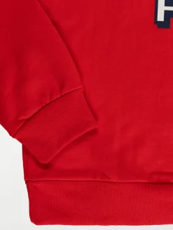 Sweat imprimé rouge garçon (3-12A)