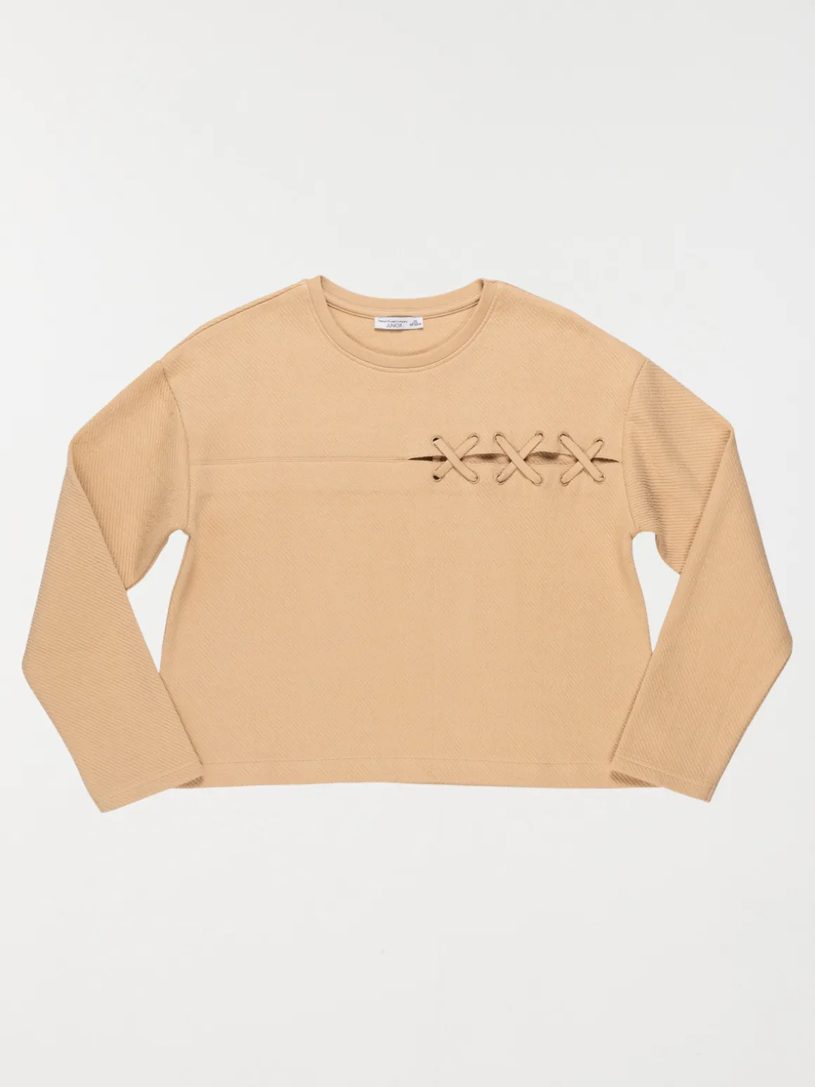 Sweat laçage croisé fille (XXS-M)