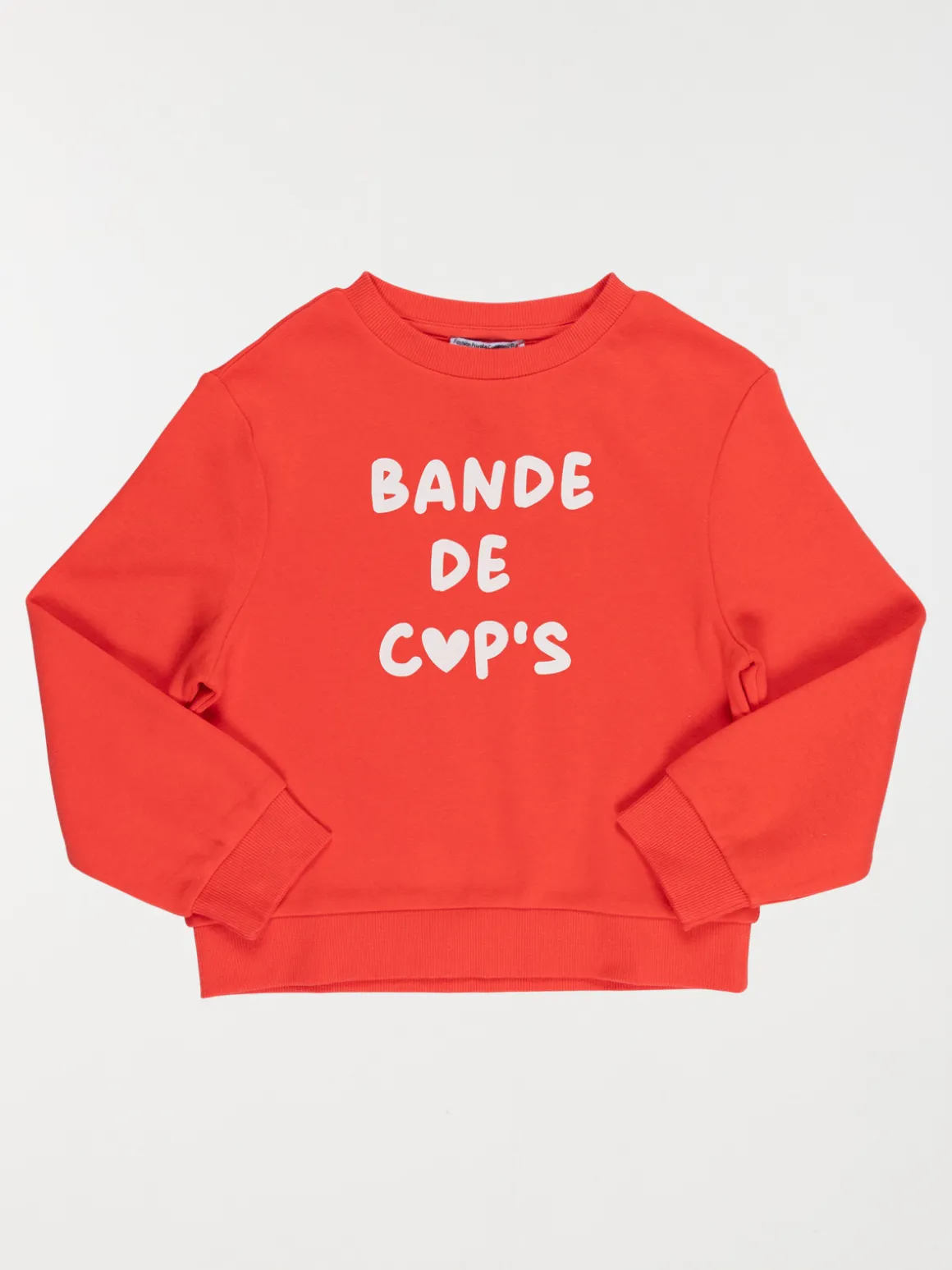 Sweat message fille (3-12A)