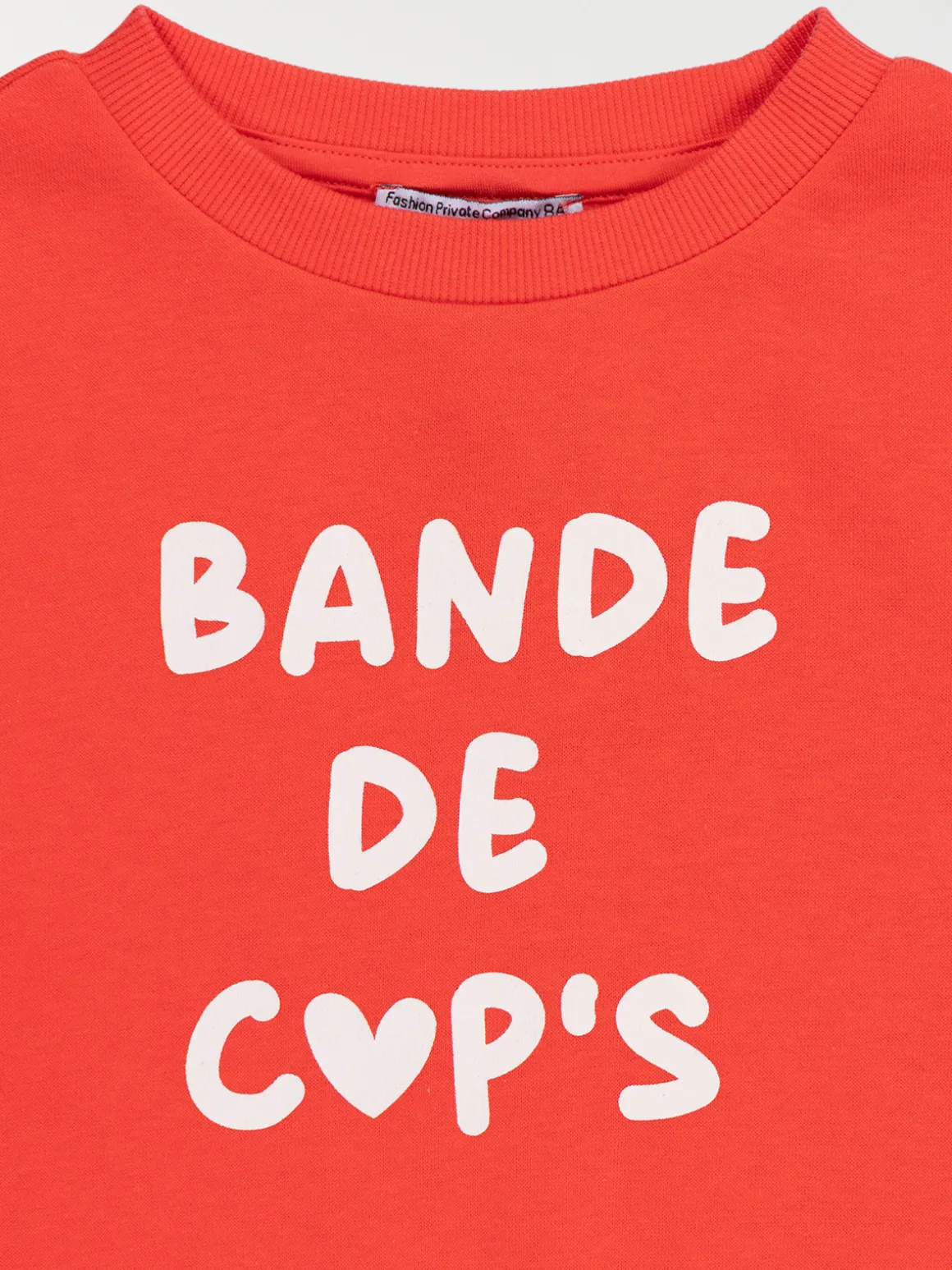 Sweat message fille (3-12A)