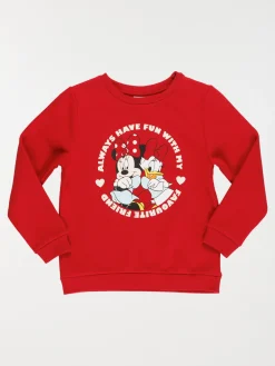 Sweat Minnie et Daisy fille (3-10A)