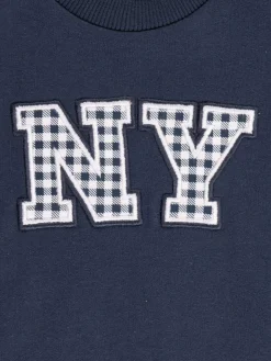 Sweat NY vichy garçon (3-36M)