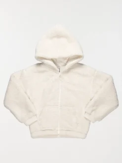 Sweat polaire à capuche fille (3-12A)