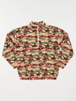 Sweat polaire camouflage fille (XXS-M)