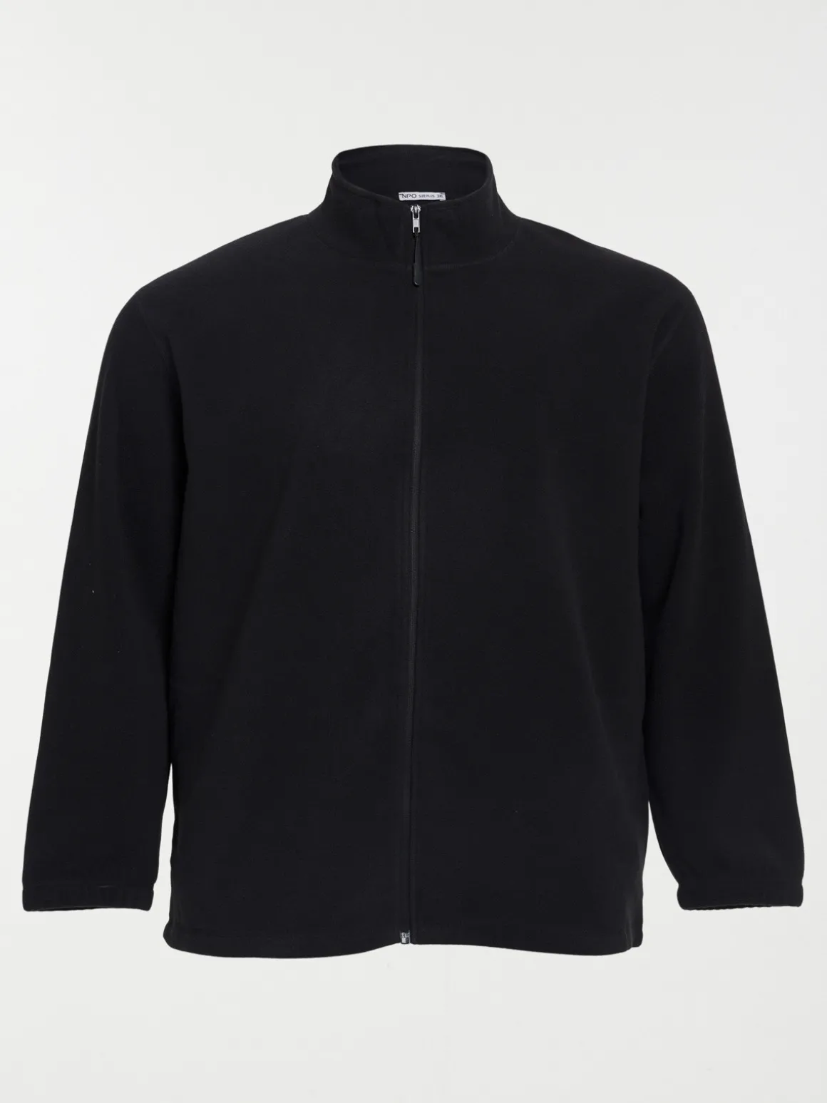 Sweat polaire noir grande taille homme