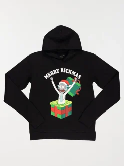Sweat Rick et Morty noir garçon (XXS-M)