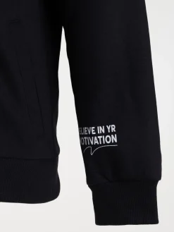 Sweat sport grande taille femme noir