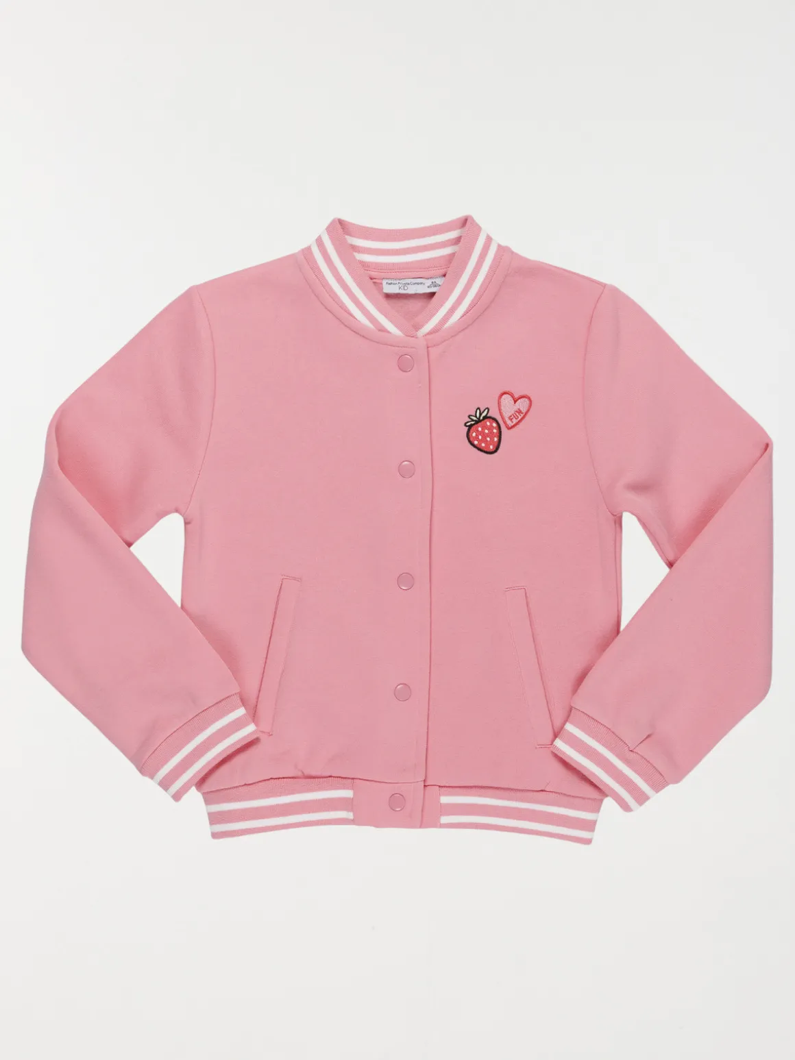 Sweat teddy fraise fille (3-12A)