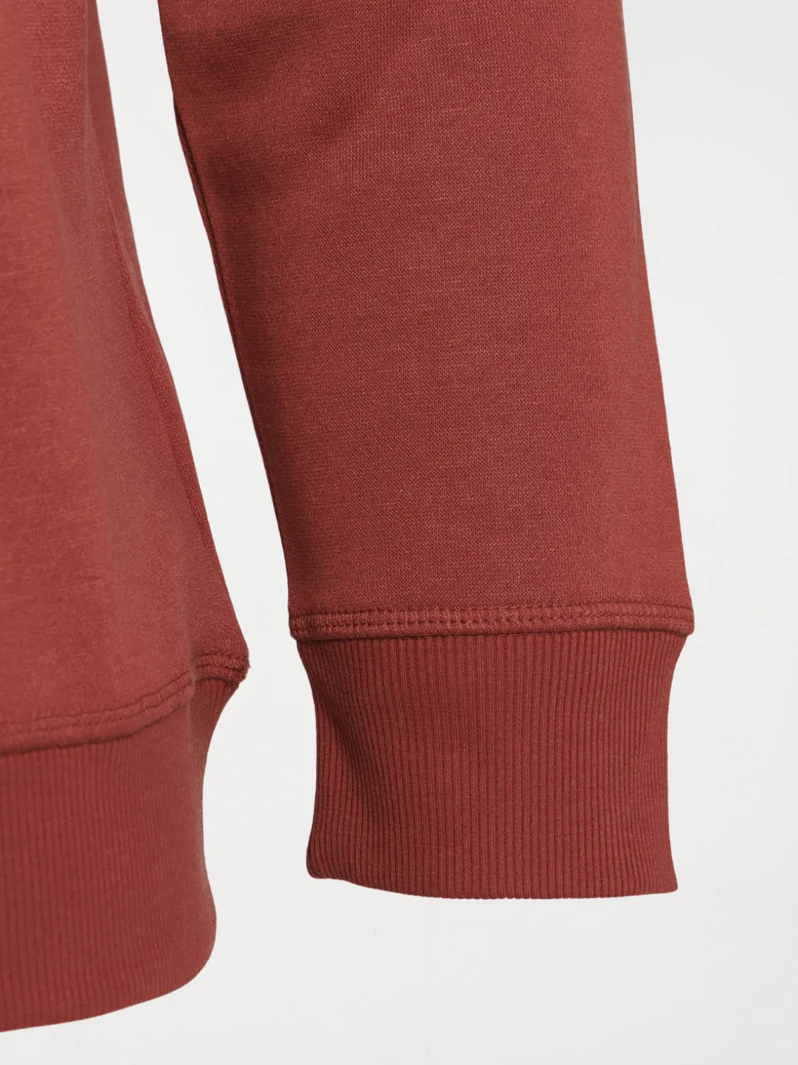 Sweat tomette foncée grande taille homme