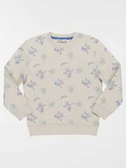 Sweat tout imprimé garçon (3-12A)