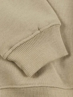 Sweat uni col rond garçon (XXS-M)