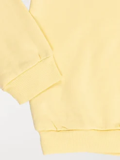 Sweat uni motif garçon (3-12A)