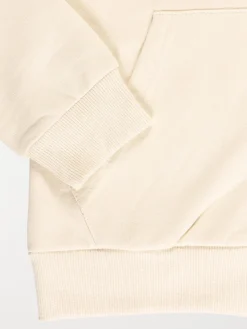 Sweat uni zippé à capuche garçon (3-12A)
