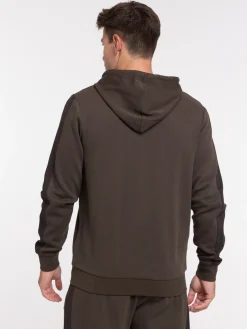 Sweat zippé à capuche homme