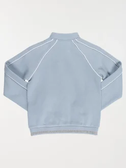 Sweat zippé bleu givré fille (4-12A)