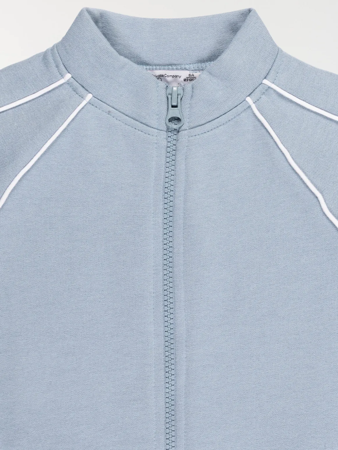 Sweat zippé bleu givré fille (4-12A)