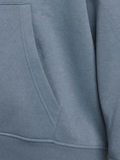 Sweat zippé capuche grande taille homme