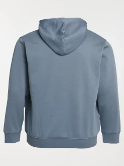 Sweat zippé capuche grande taille homme