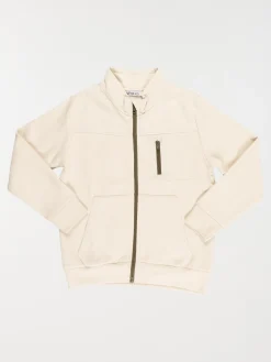 Sweat zippé col montant garçon (3-12A)