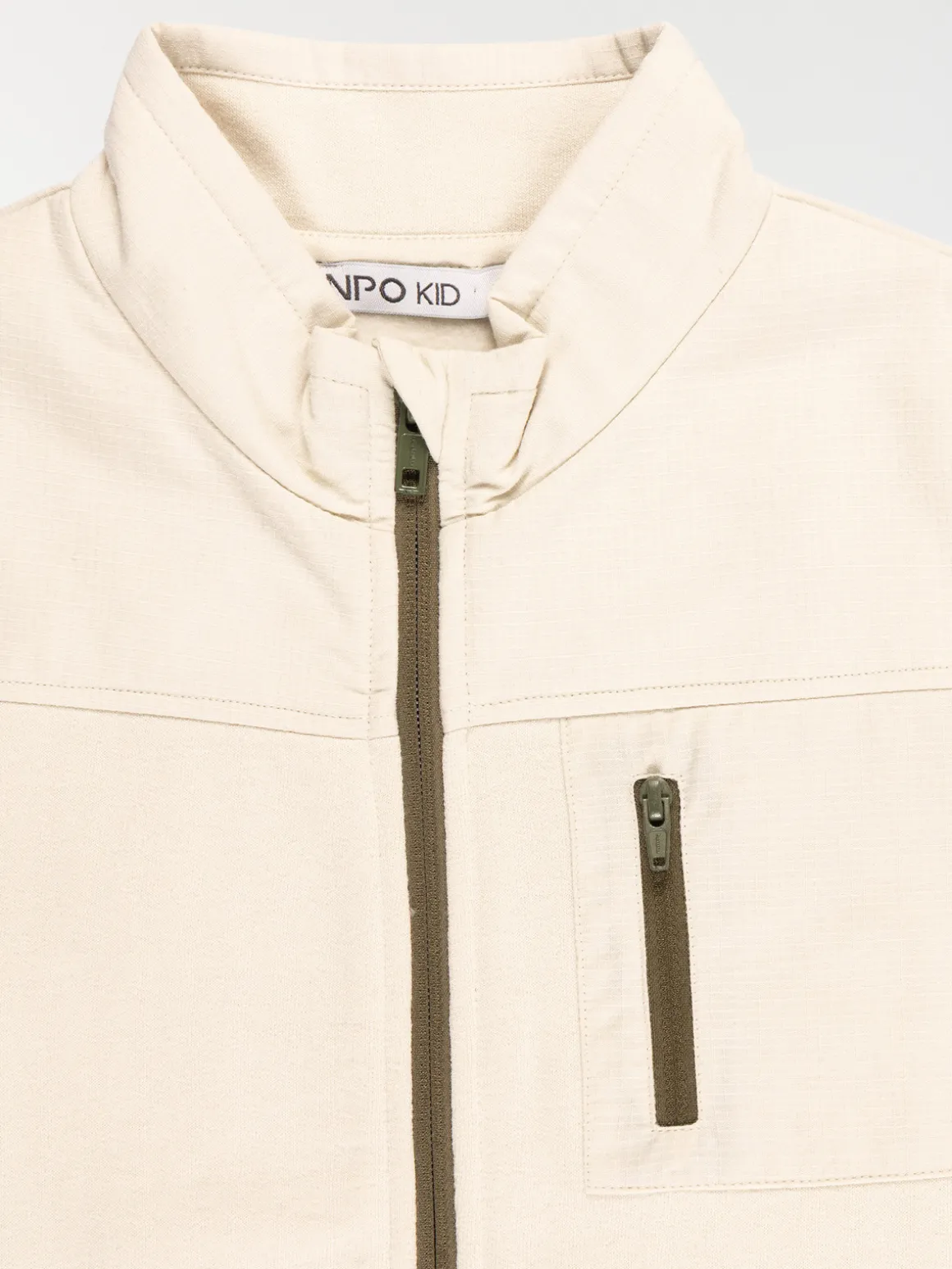 Sweat zippé col montant garçon (3-12A)