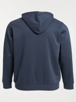 Sweat zippé grande taille homme