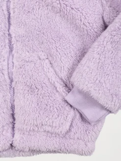 Sweat zippé tout doux fille (3-12A)