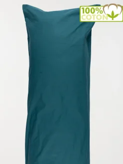 Taie traversin 45 x 185 cm émeraude