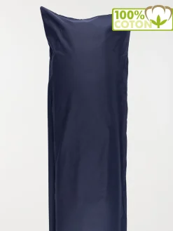 Taie traversin 45 x 185 cm navy