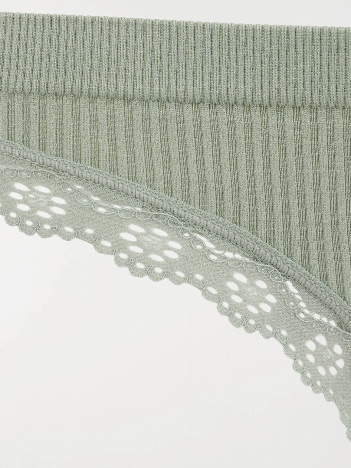Tanga côtelé iceberg femme (S-XL)