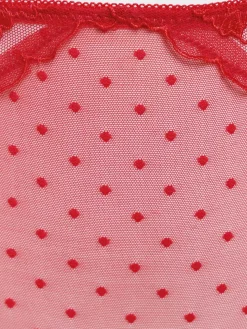Tanga dentelle et coeur femme (42-56)