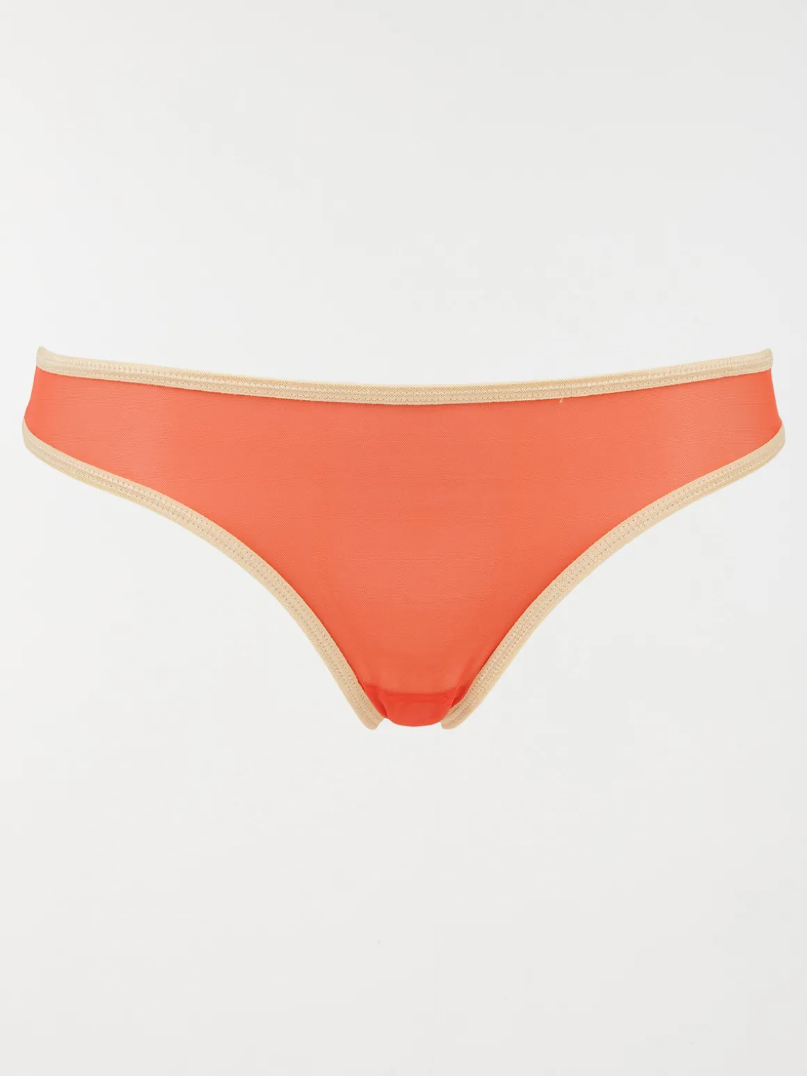 Tanga dentelle résille femme (S-XL)