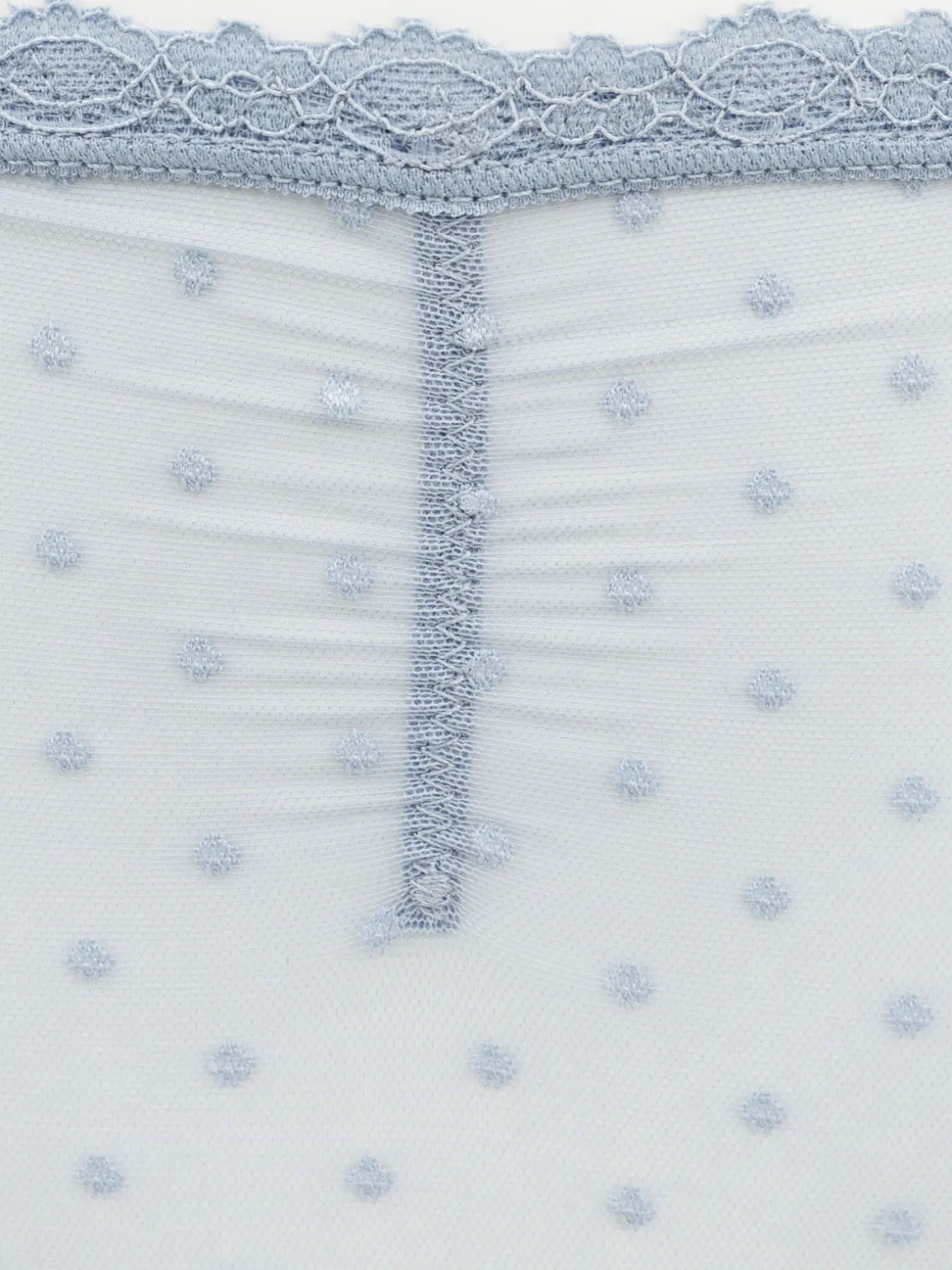 Tanga femme dentelle ciel (S-L)
