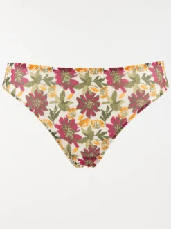Tanga motif floral femme (S-XL)
