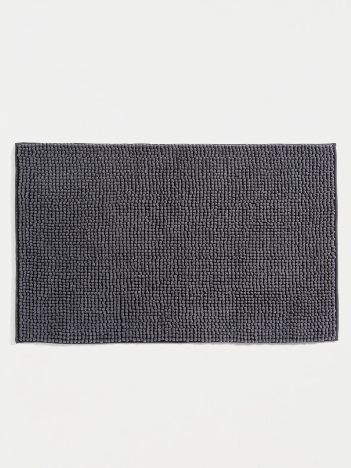 Tapis de bain 50x80 cm gris anthracite