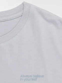 Tee-shirt à message garçon (XXS-M)