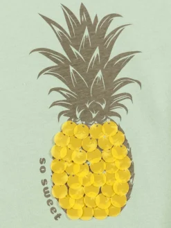 Tee-shirt ananas fille (3-12A)