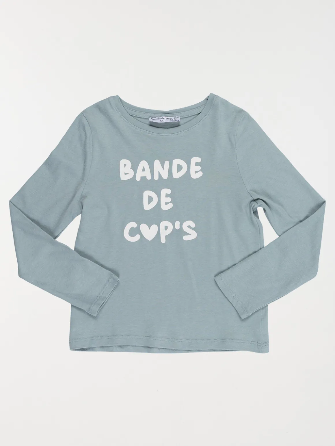 Tee-shirt bande de cop's fille (3-12A)