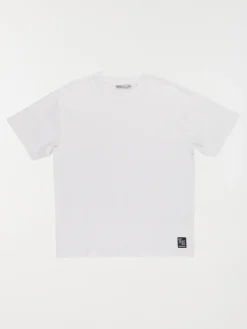 Tee-shirt basique blanc garçon (XXS-M)