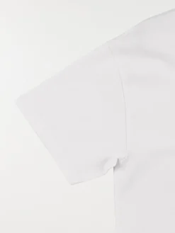 Tee-shirt basique blanc garçon (XXS-M)