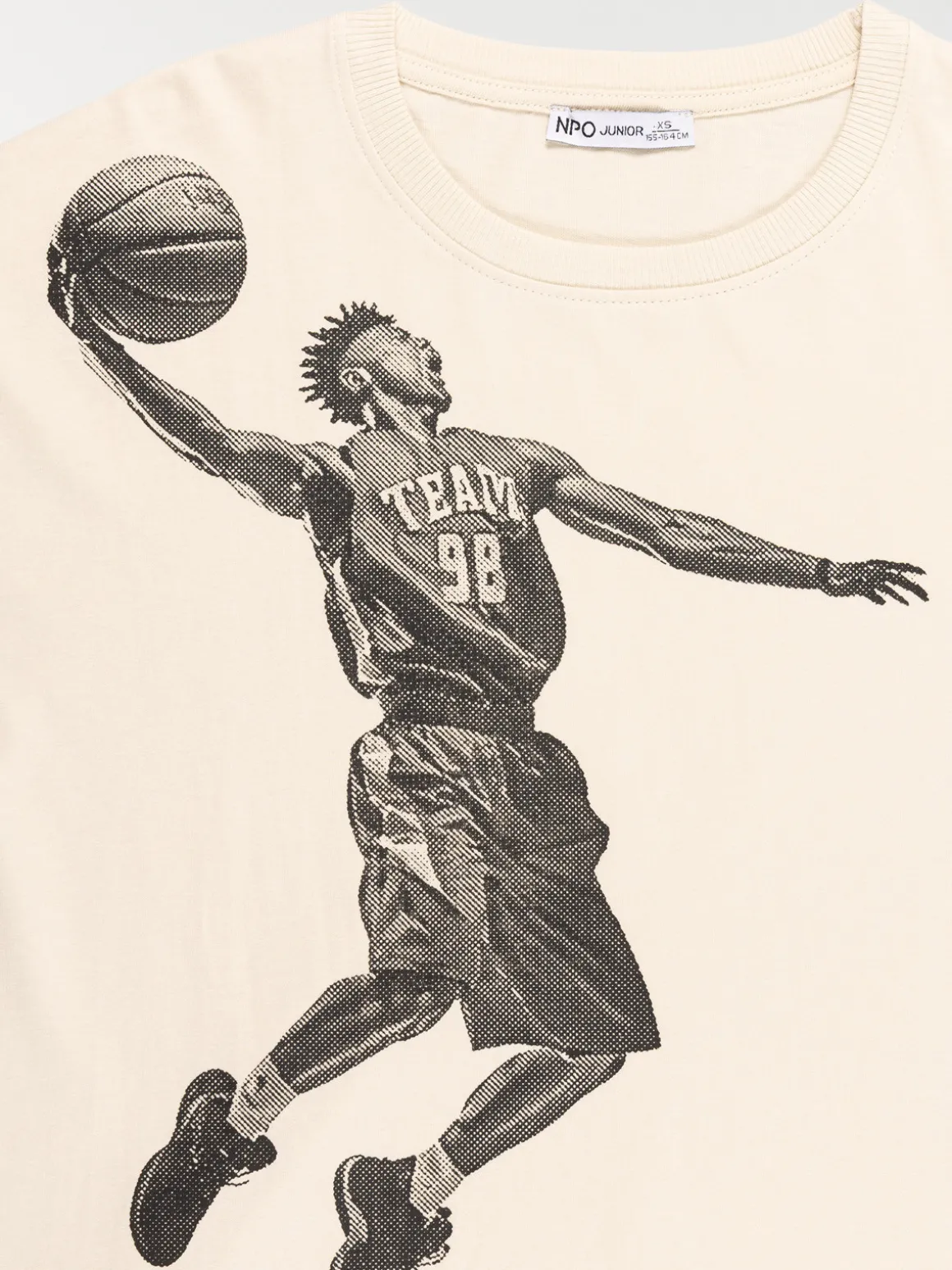 Tee-shirt basketball garçon (XXS-M)