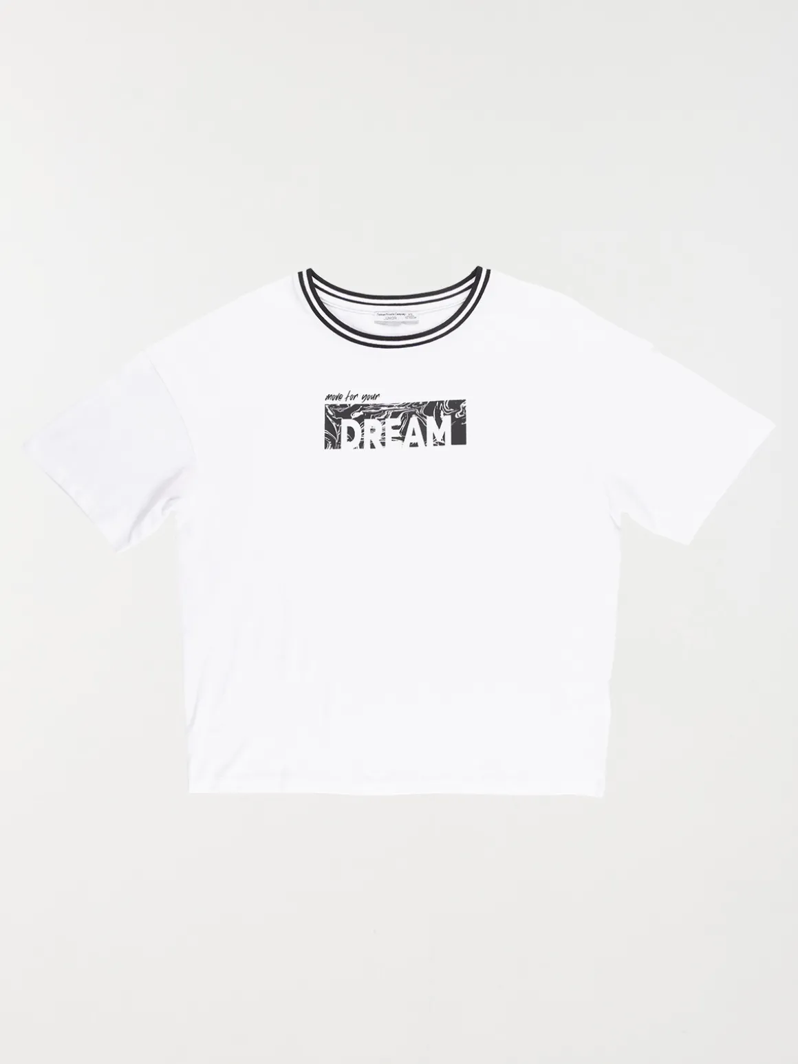 Tee-shirt blanc dream fille (XXS-M)