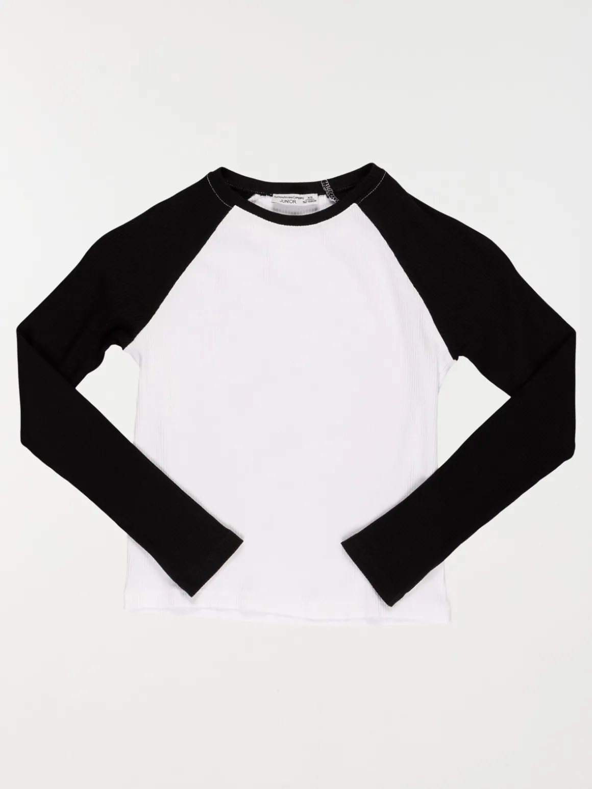 Tee-shirt blanc et noir fille (XXS-M)