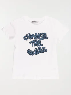 Tee-shirt blanc message garçon (3-12A)