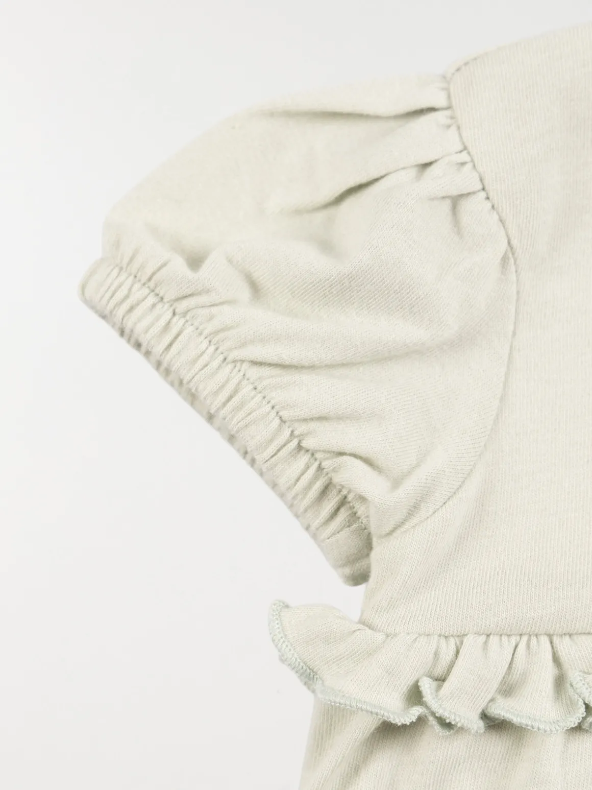 Tee-shirt broderie fleur fille (3-36M)