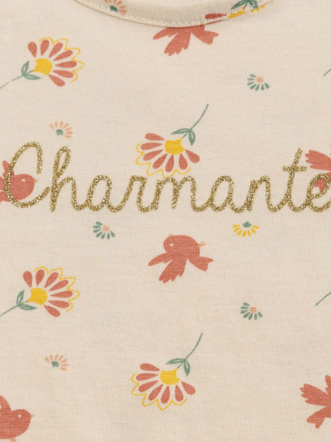 Tee-shirt charmante fille (3-36M)